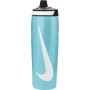Пляшка для води Nike REFUEL BOTTLE GRIP 24 OZ N.101.0867.430.24 блакитний 709 мл (887791762306)