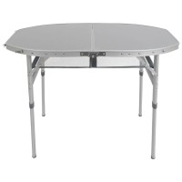 Туристичний стіл Bo-Camp Premium Oval 100x70 cm Grey (1404424) (DAS303284)