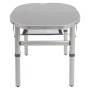 Туристичний стіл Bo-Camp Premium Oval 100x70 cm Grey (1404424) (DAS303284)
