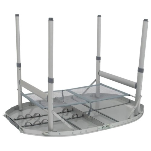 Туристичний стіл Bo-Camp Premium Oval 100x70 cm Grey (1404424) (DAS303284)