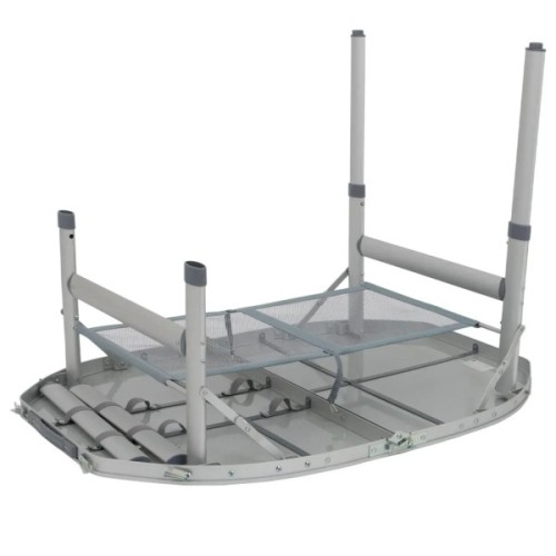 Туристичний стіл Bo-Camp Premium Oval 100x70 cm Grey (1404424) (DAS303284)