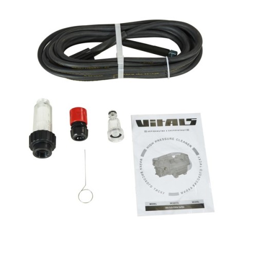 Мийка високого тиску Vitals Master Am 6.5-120w turbo, 1650W, 120bar, 390l/год, шланг 7m (120547)