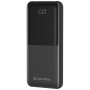 Батарея універсальна ColorWay 10 000 mAh PD/22.5W, QC/3.0, LCD, Black (CW-PB100LPB3BK-PDD)