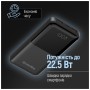 Батарея універсальна ColorWay 10 000 mAh PD/22.5W, QC/3.0, LCD, Black (CW-PB100LPB3BK-PDD)