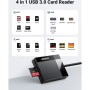Зчитувач флеш-карт USB 3.0 All-in-One 0.5m Card Reader Ugreen (30333)