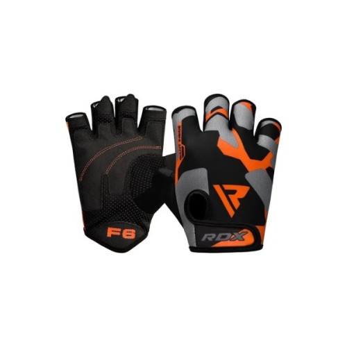 Рукавички для фітнесу RDX F6 Sumblimation Orange XL (WGS-F6O-XL)