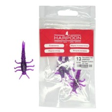 Силікон рибальський Harpoon ТЕП Nymph Custom 2,2" 013 Фіолет 4шт (7407000009324) Силікон рибальський Harpoon ТЕП Nymph Custom 2,2" 013 Фіолет 4шт (7407000009324)