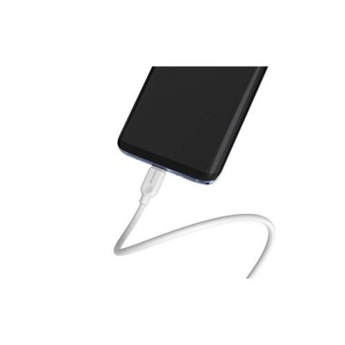 Дата кабель USB 2.0 AM to USB-C 2.0m 2.4A white BOROFONE (6957531090021)