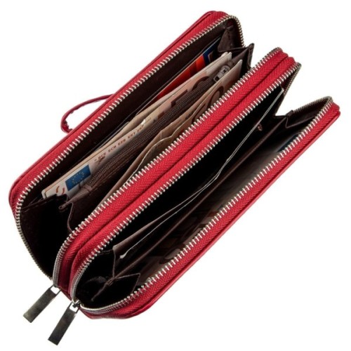 Гаманець Kivi З екошкіри Рожевий (19054)