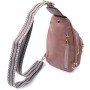 Сумка Vintage З отвором для навушників з екошкіри Коричнева (22786)