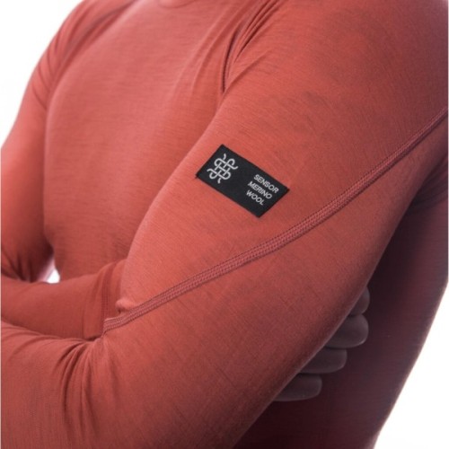 Термокофта Sensor Merino Active LS 23200037, SM11MA-terracotta-S (SM11MA-terracotta-S)