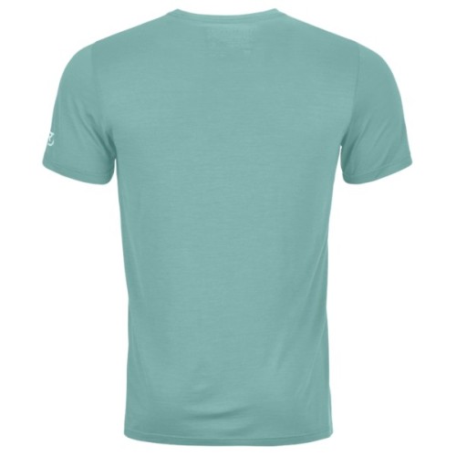 Футболка Ortovox 120 Cool Tec Mtn Cut Ts Wmn aquatic ice - XS - світло-бірюзов (025.001.1217)