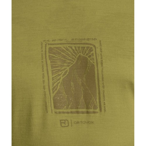 Футболка Ortovox 120 Cool Tec Mtn Cut Ts Wmn aquatic ice - XS - світло-бірюзов (025.001.1217)