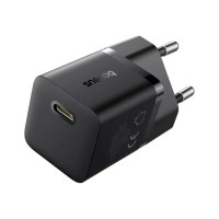 Зарядний пристрій Baseus 1xUSB-C 25W GaN5 black (P10110909113-00)