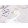 Набір дитячого одягу Breeze з лебедем (9959-86G-beige)