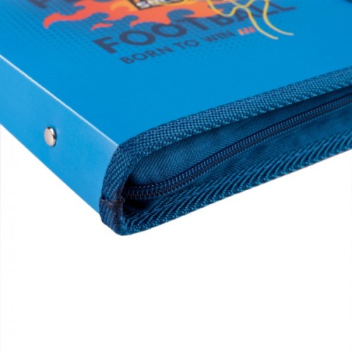 Папка для зошитів Yes пластикова на блискавці Football В5 (492205)