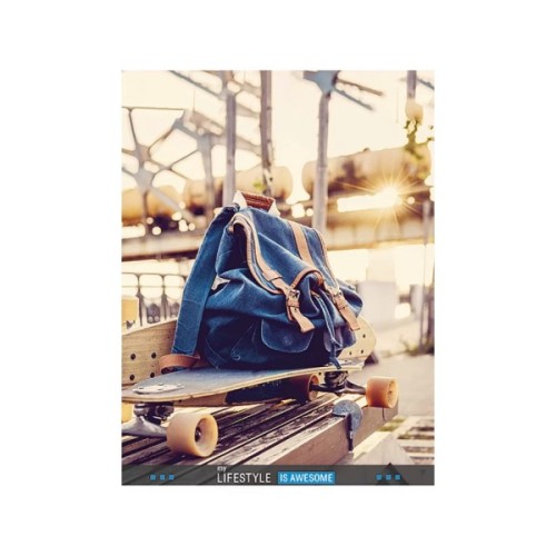 Зошит Школярик А5 Student лінія 80 аркушів (A5-080-5003L)