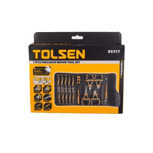 Набір інструментів Tolsen прецизійних 17 шт, сумка (85317)