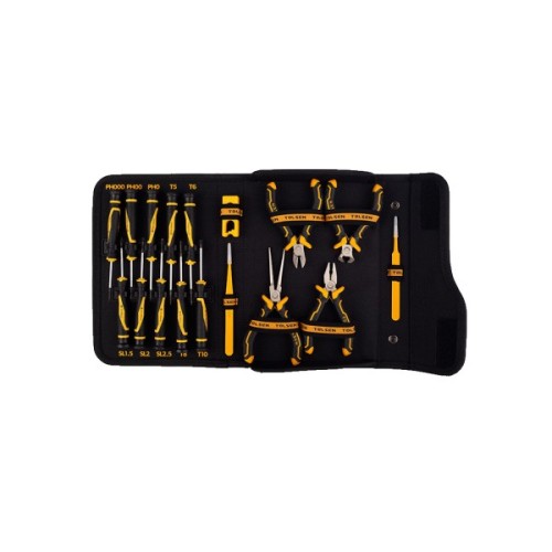 Набір інструментів Tolsen прецизійних 17 шт, сумка (85317)