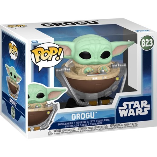 Фігурка Funko Pop серії Мандалорець - Ґроґу у колясці (90451)