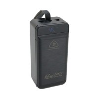 Батарея універсальна LIONPATTON 60000mAh, QC3.0, MicroUSB, Type-C, Lighting, USB, Black (L46 / 34004)
