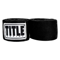 Бинт для спорту Title Boxing Traditional Weave 180" 4.5м Black (HW BK)