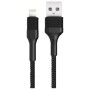 Дата кабель USB 2.0 AM to Micro 5P 1.0m 2.1A black XO (NB51-M-1-BK)