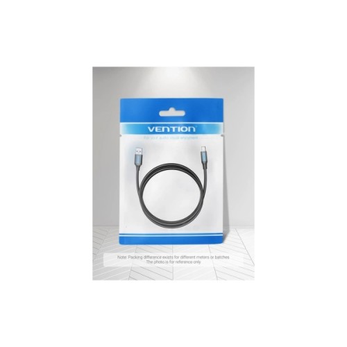 Дата кабель USB 2.0 AM to Mini 5P 1.0m black Vention (COMBF)