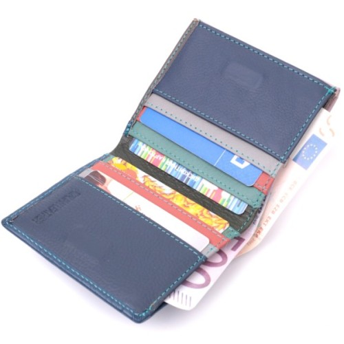 Гаманець ST Leather З натуральної шкіри Різнокольоровий (19512)