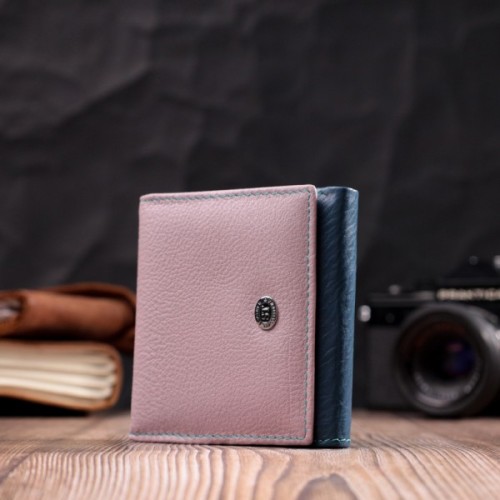 Гаманець ST Leather З натуральної шкіри Різнокольоровий (19512)