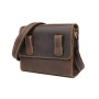Сумка Vintage Чоловіча у вінтажній шкірі Коричнева (14980)
