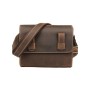 Сумка Vintage Чоловіча у вінтажній шкірі Коричнева (14980)