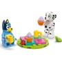 Конструктор LEGO Bluey Веселощі з Блуї та Хлоєю на ігровому майданчику (11201)