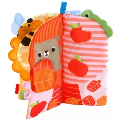 Розвиваюча іграшка Fisher-Price м'якенька розвивальна книжечка (JKP53)