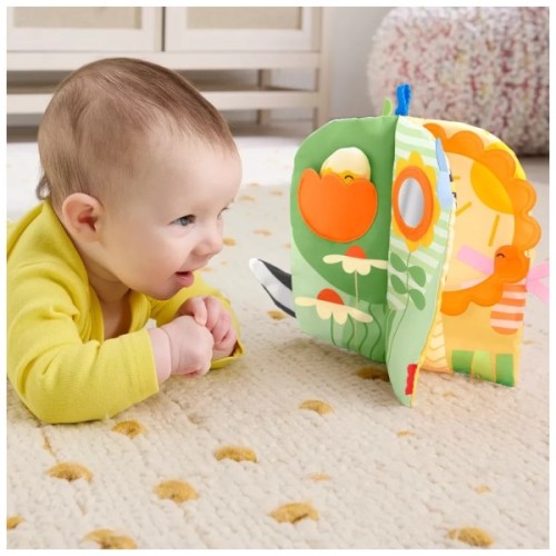 Розвиваюча іграшка Fisher-Price м'якенька розвивальна книжечка (JKP53)