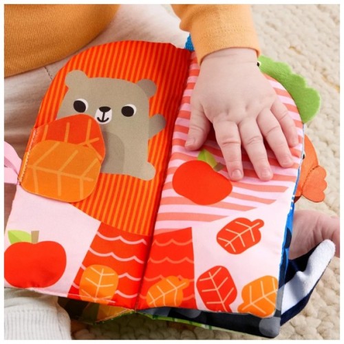 Розвиваюча іграшка Fisher-Price м'якенька розвивальна книжечка (JKP53)