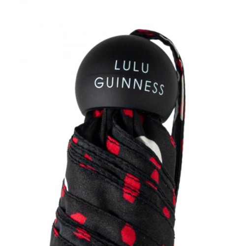 Парасоля Fulton Lulu Guinness Minilite-2 L869 Polka Lips (L869-036822)