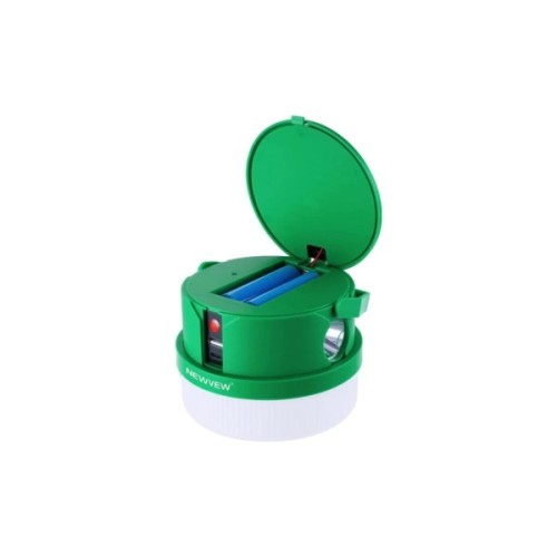 Ліхтар NEWVEW NV-E972 50W Solar Panel 2400mAh Green (NWVW-NV-E972-GN)