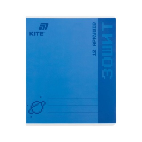 Зошит Kite One Color, 12 аркушів, клітинка (K26-232)