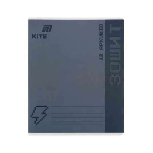 Зошит Kite One Color, 12 аркушів, клітинка (K26-232)