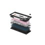 Клавіатура GamePro MK160 V2 Warden QLAB Sakura Linear RGB USB UA Black (MK160-V2-B-QS)