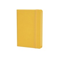 Книга записна Optima Vivella А6 128 аркушів лінія жовтий (O20390-05)