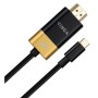 Кабель мультимедійний USB-C to HDMI M 1.5m v2.1 8K60Hz Gold plated Vinga (VCPVCCH2115)