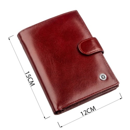 Гаманець Boston Шкіряний Коричневий (18818)