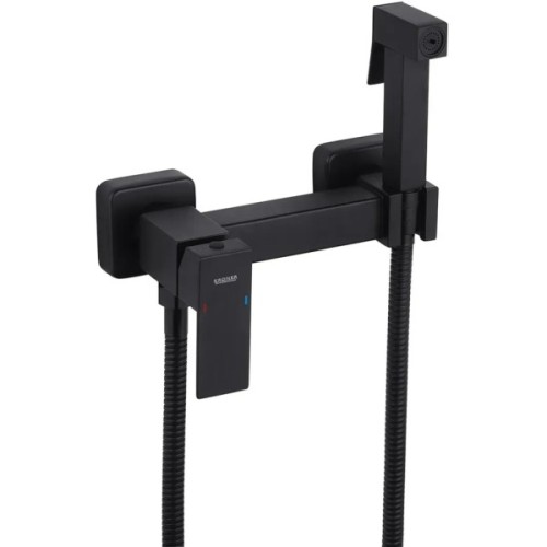 Душовий гарнітур Kroner Edelstahl Kubus-SCH082 + змішувач Edelstahl Kubus-SCH010 + змішувач Edelstahl Kubus-SCH052 (CVS30183)