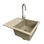 Мийка кухонна Adamant Minimal Сахара + змішувач + дозатор (1824296902302)