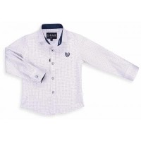 Сорочка дитяча E&H з дрібним малюнком (G-257-98B-beige)