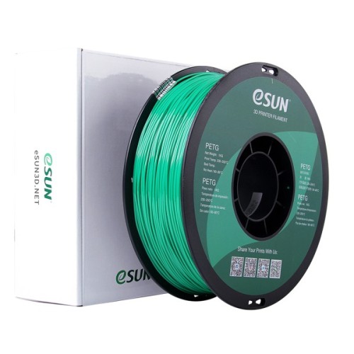 Пластик для 3D-принтера eSUN PETG 1,75mm 1kg SOLID GREEN (PETG-P175SG1)