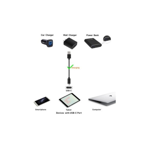 Дата кабель USB 2.0 AM to USB-C 1.0m Choetech (AC0002)