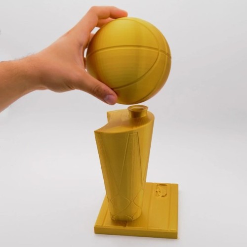 Пластик для 3D-принтера AzureFilm PLA SILK 1,75mm 1kg Gold (FL171-1036)